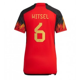 Belgien Axel Witsel #6 Hemmakläder Dam VM 2022 Kortärmad